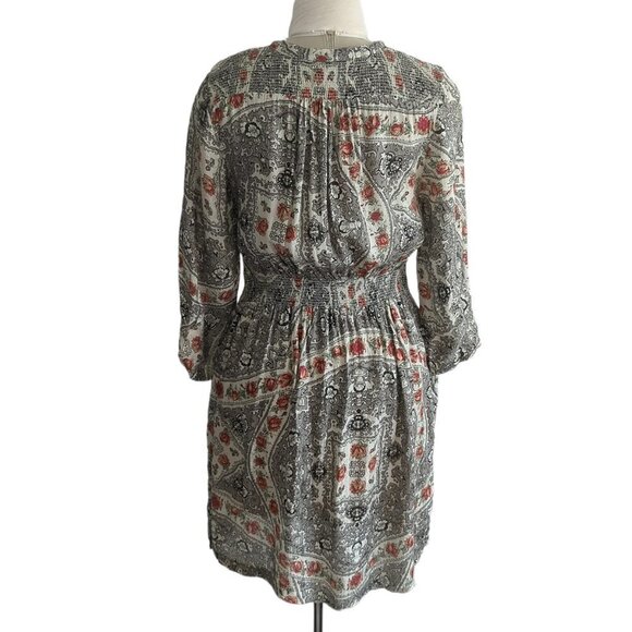 Urban Outfitters ecote Smocked Floral Dress - Picture 4 of 6